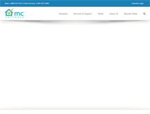 Tablet Screenshot of mcsoftware.com