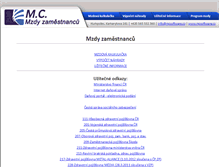 Tablet Screenshot of program-mzdy.mcsoftware.cz